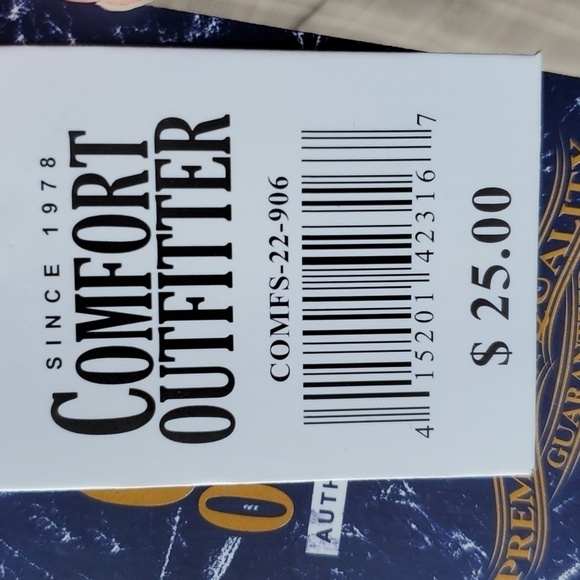 Comfort Outfitter NWT 3XL plaid light tan SS button down - Picture 5 of 12